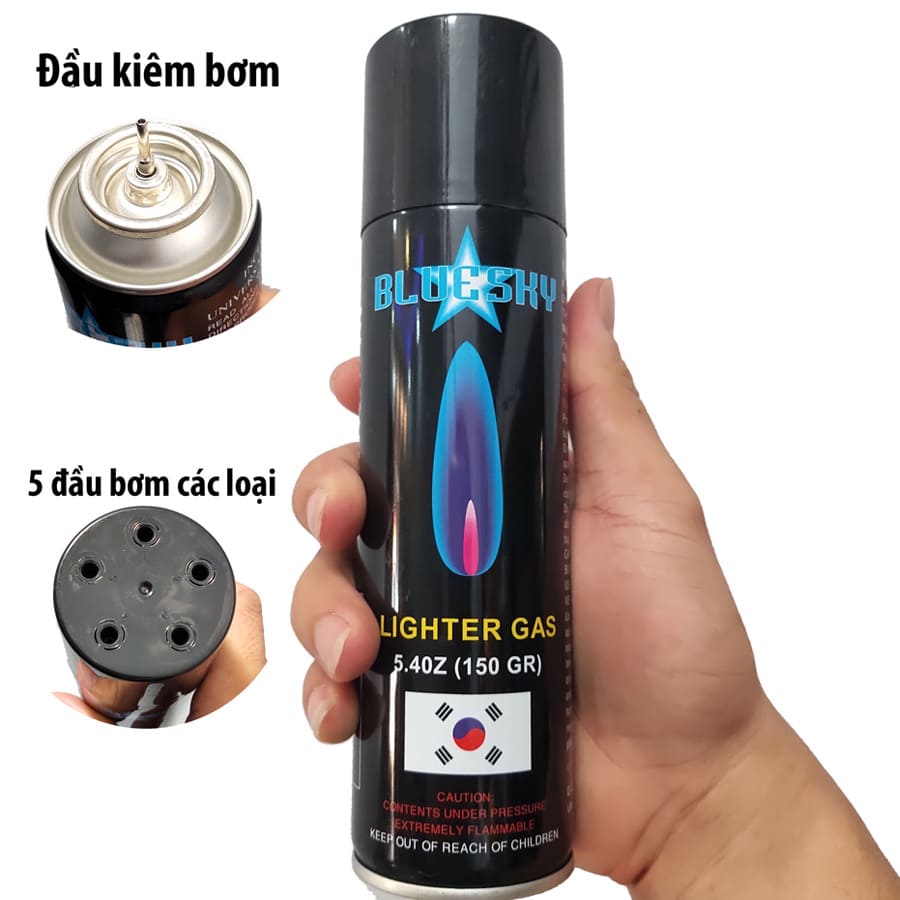 bình ga bật lửa